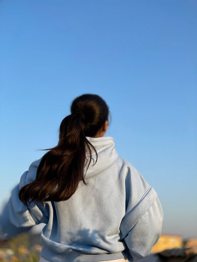 Blue Cirrus Hoodie - MALAT