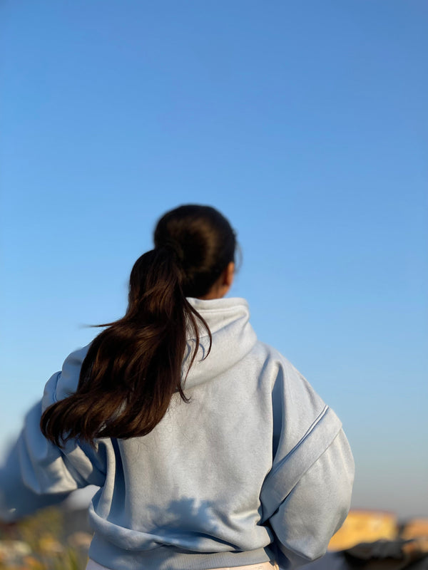 Blue Cirrus Hoodie - MALAT