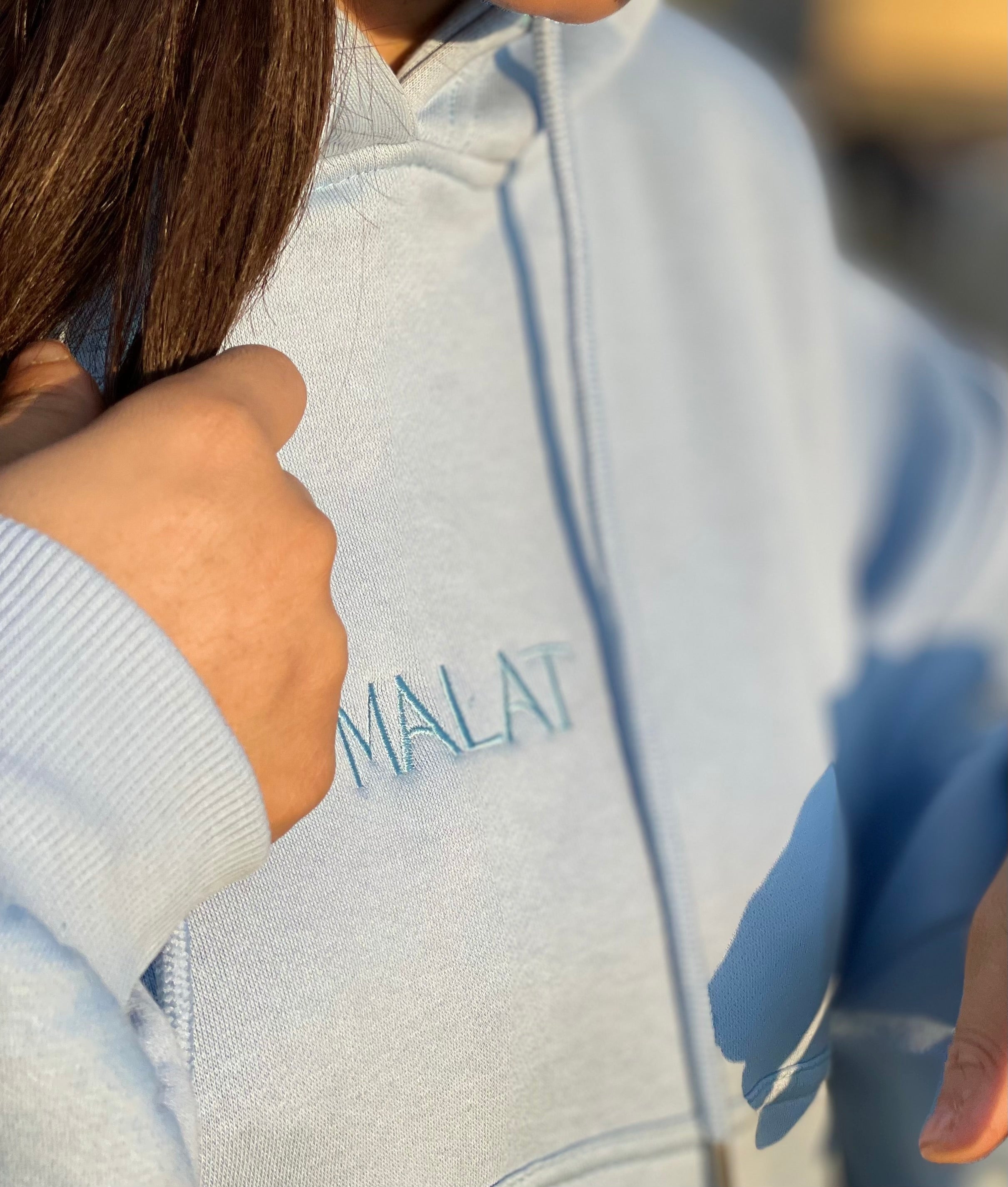 Blue Cirrus Hoodie Secondary image