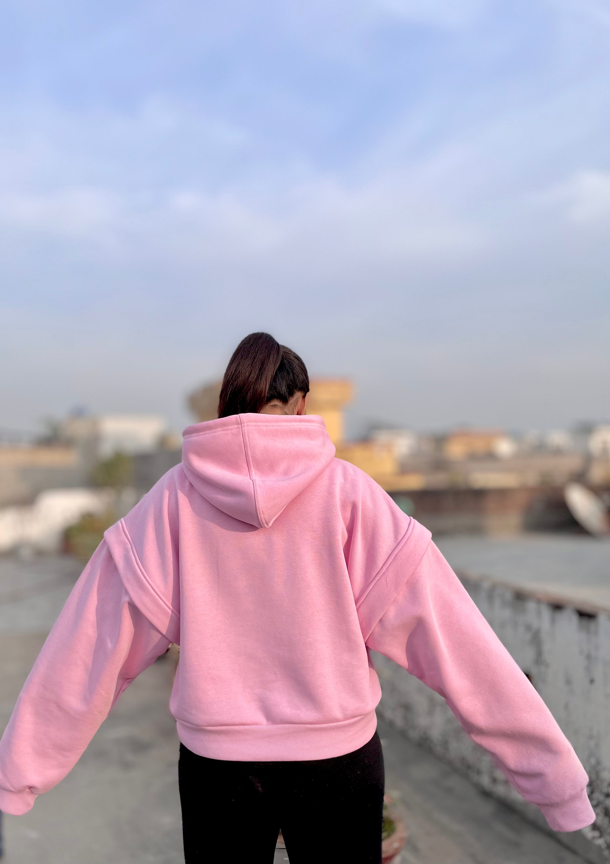 Pink Cumulus Hoodie Secondary image