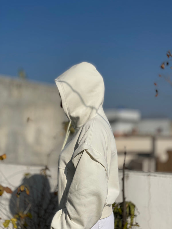 Ivory Nimbus Hoodie - MALAT
